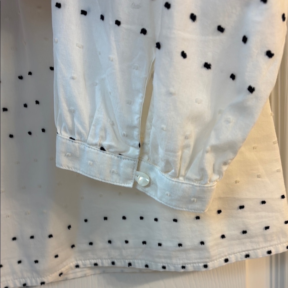 TALBOT Cream Embellished Blouse with Scoop Neckline - Picture 4 of 5